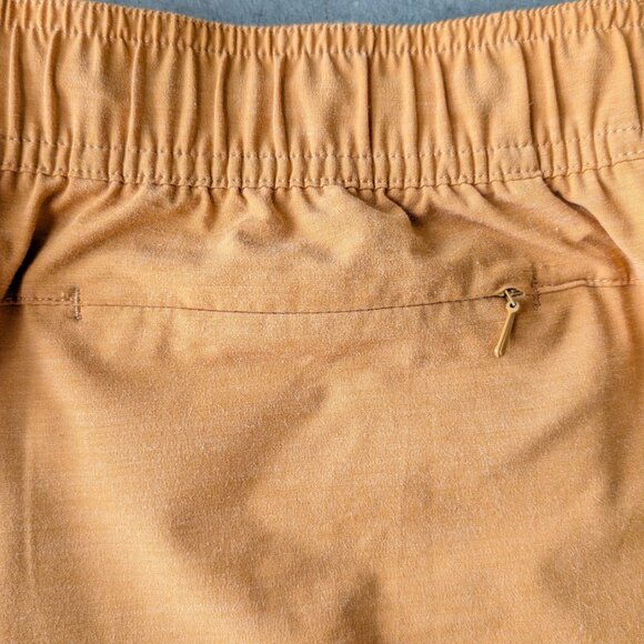 Prana Mariya Shorts in Gilded Sunset Yellow Orange Swim Beach Short medium - Picture 6 of 7